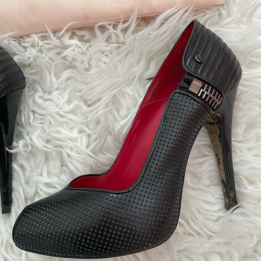 Cesare paciotti peep toe heels